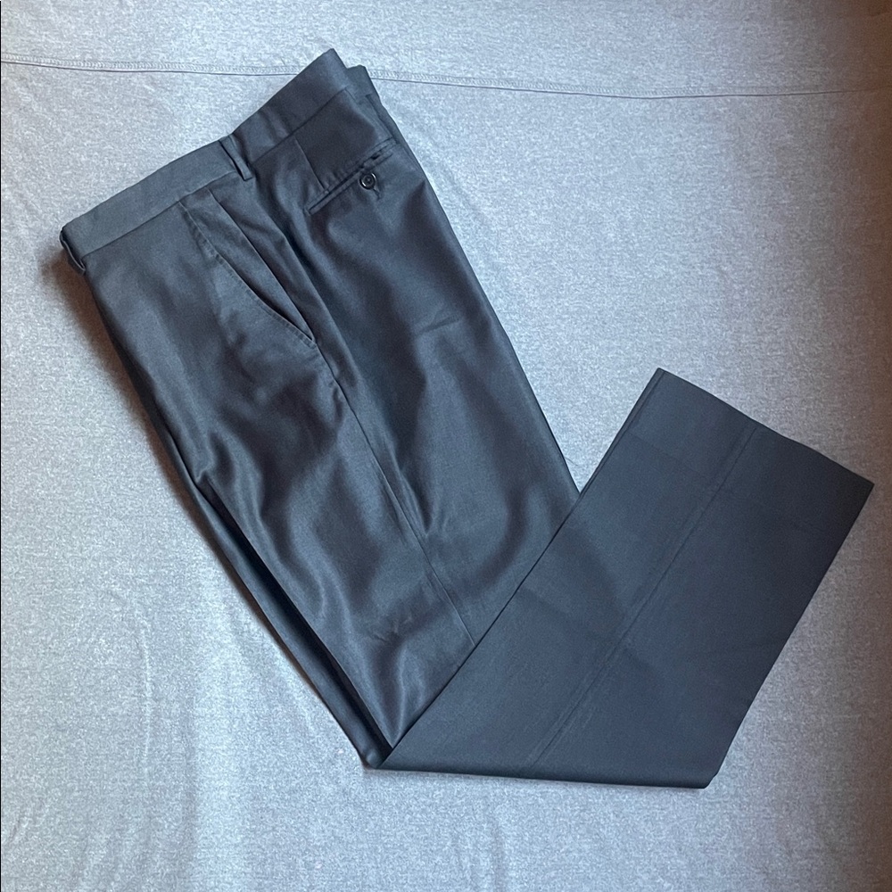 Elegant Santorelli Romero Gray Dress Pants